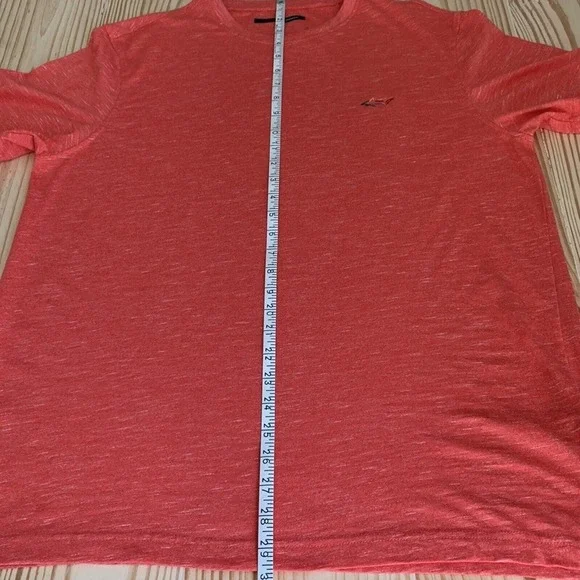 Greg Norman L Soft T Shirt Red Golf The Shark C006 - Picture 6 of 7